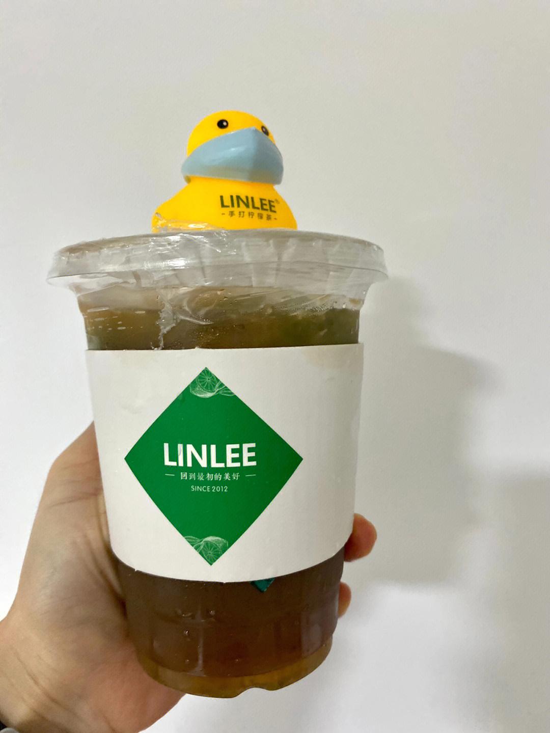 linlee邻里柠檬茶真假图片