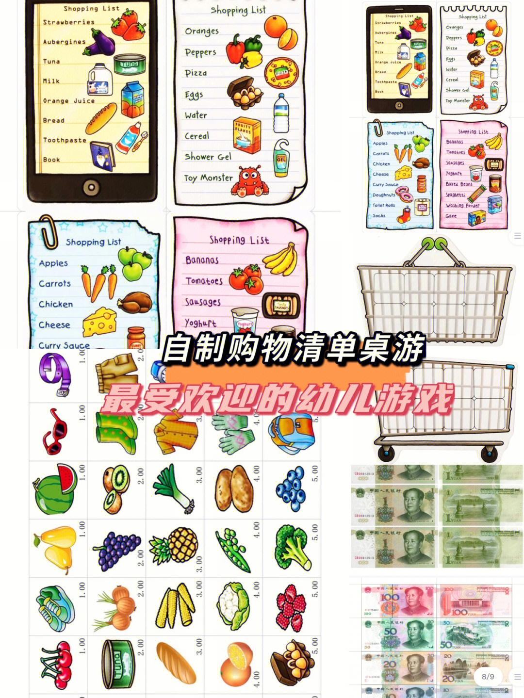 shoppinglist模板图片