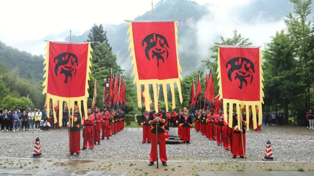 壬寅年炎帝神农民间祭祀活动在松柏镇炎帝神农广场举行