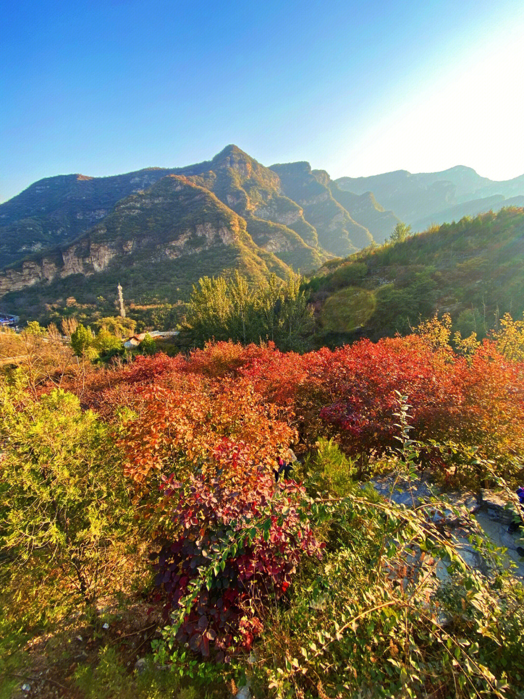 房山坡峰岭景区图片