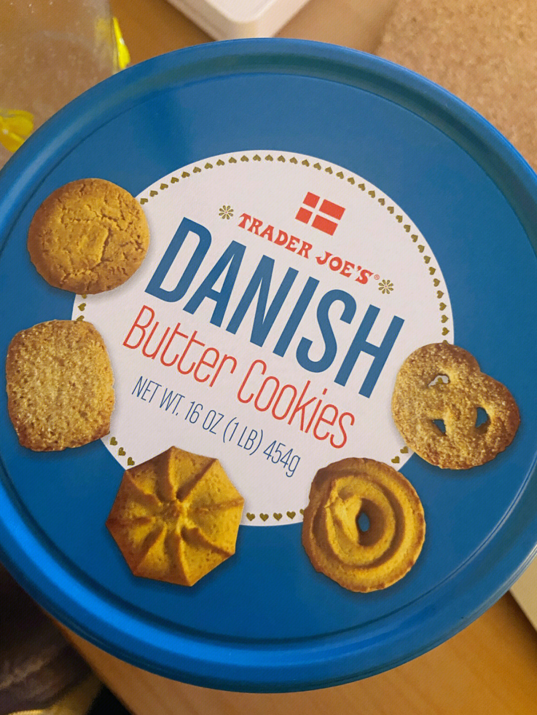 丹麦蓝罐曲奇logo图片