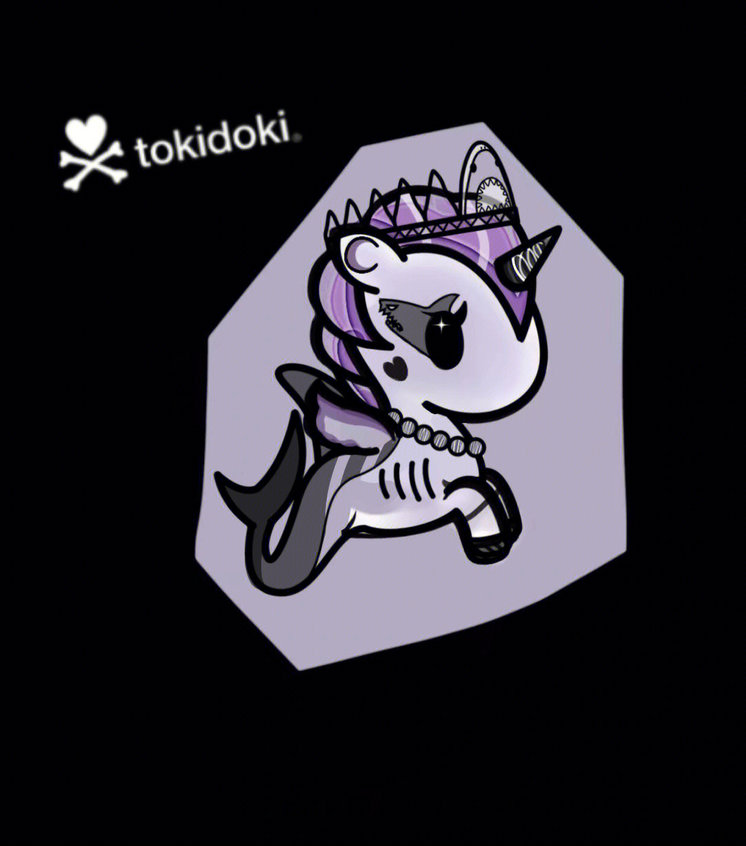 tokidoki美人鱼家族第六季涂鸦  