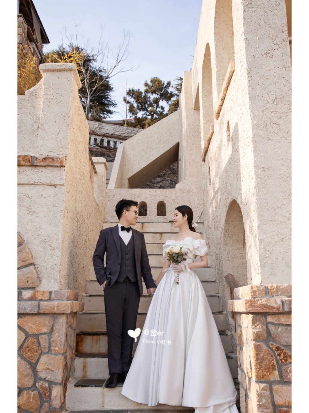 青岛崂山婚纱摄影基地图片
