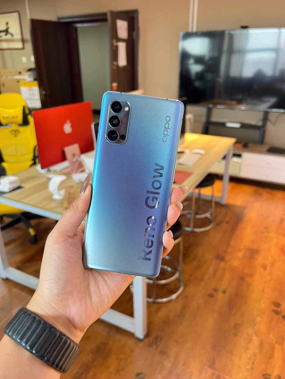 [庆祝]新收oppo reno4pro  8 128  蓝色