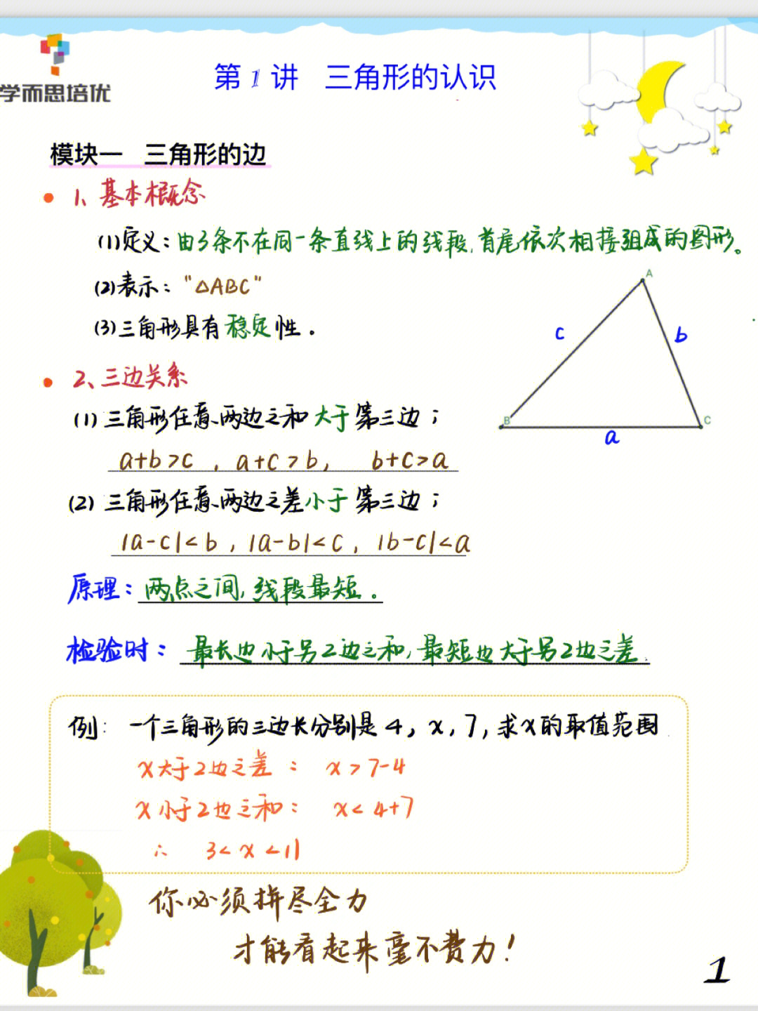 杨辉三角笔记图片