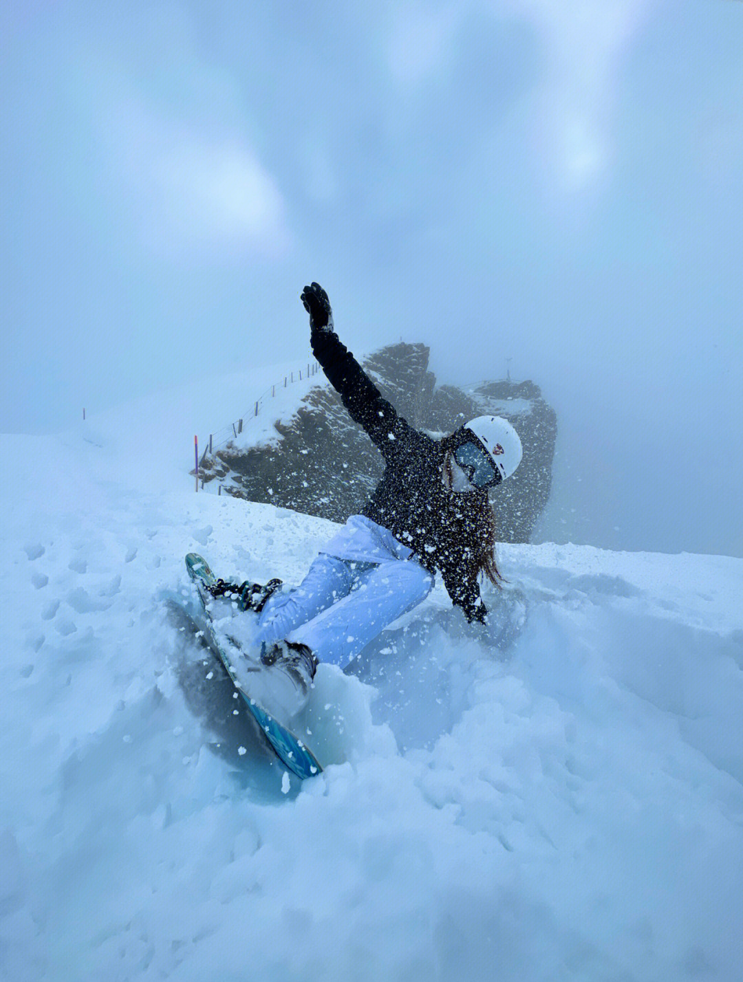 瑞士阿尔卑斯山滑雪