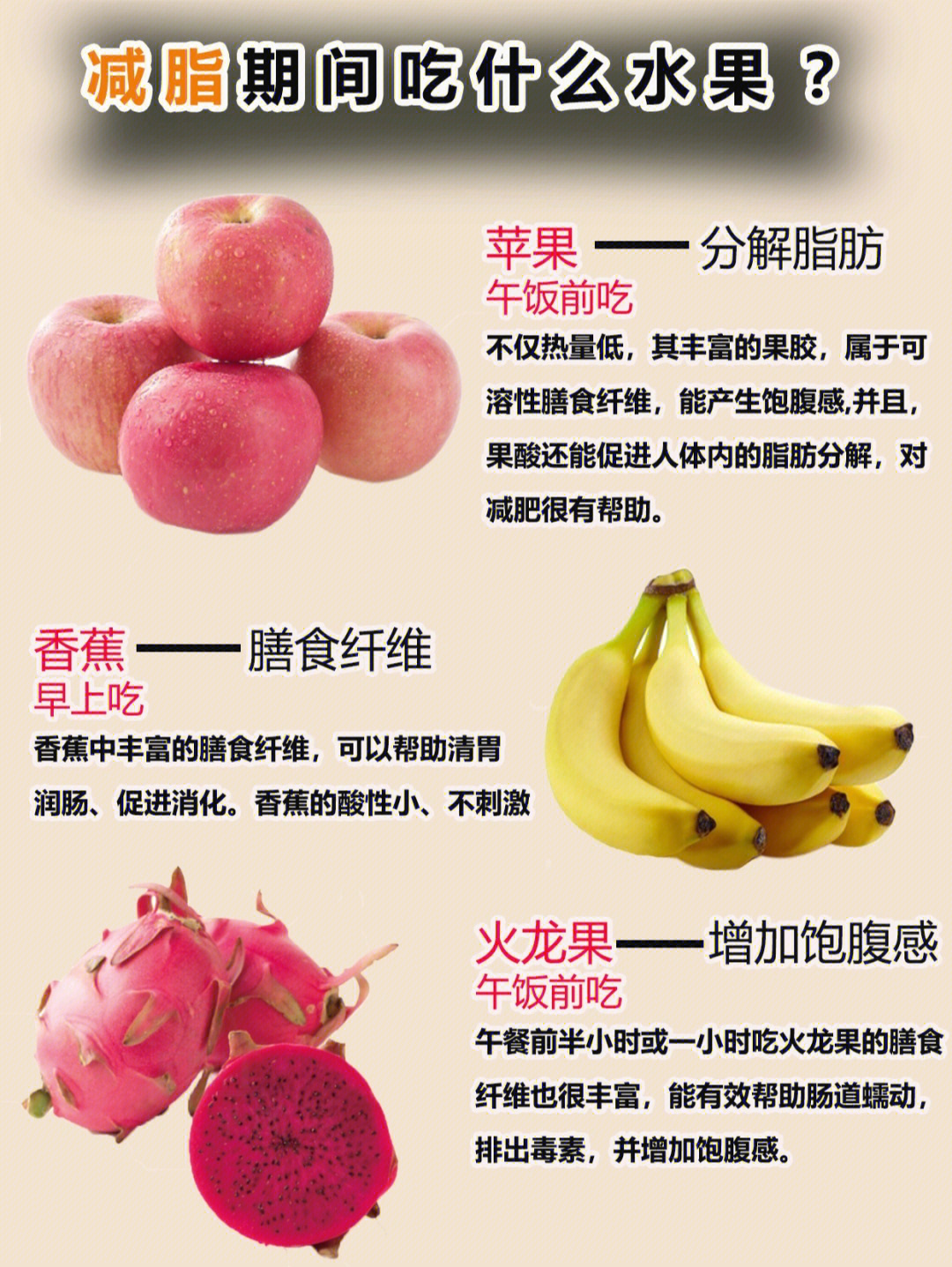 减脂期间水果怎么吃吃什么最容易瘦