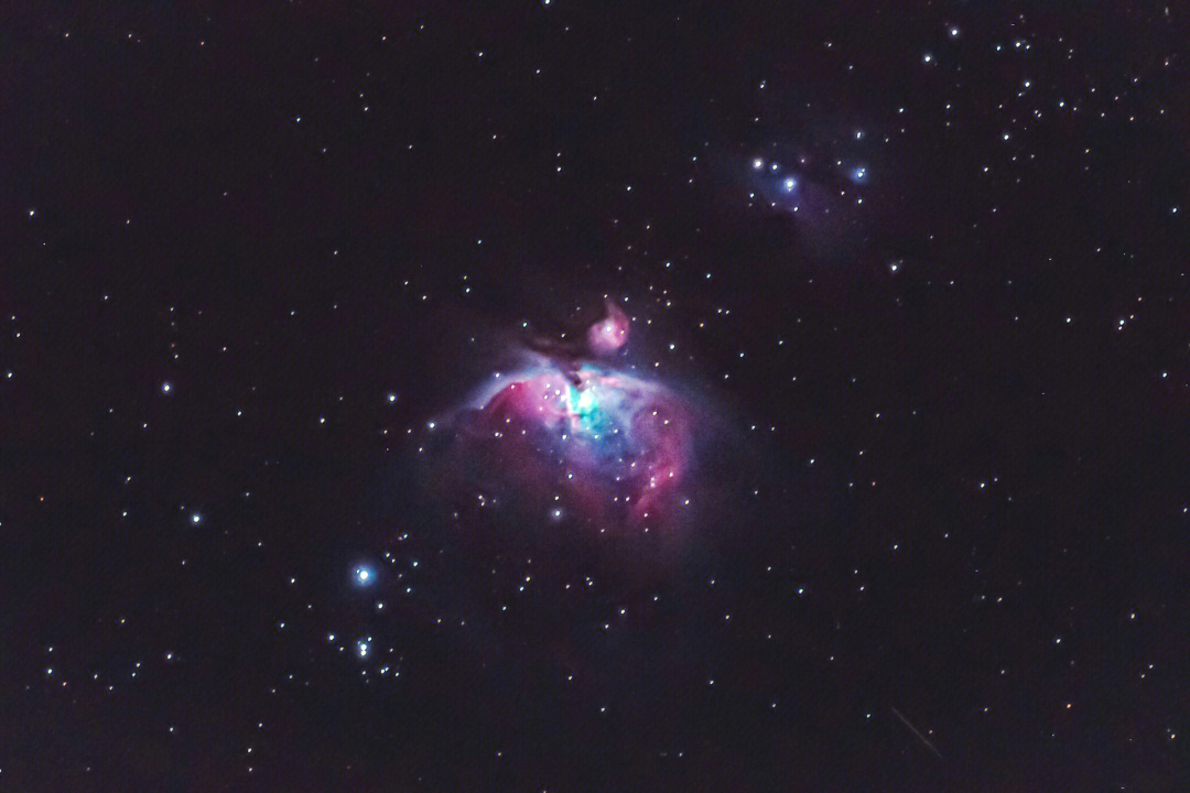 第一次拍摄猎户座m42星云
