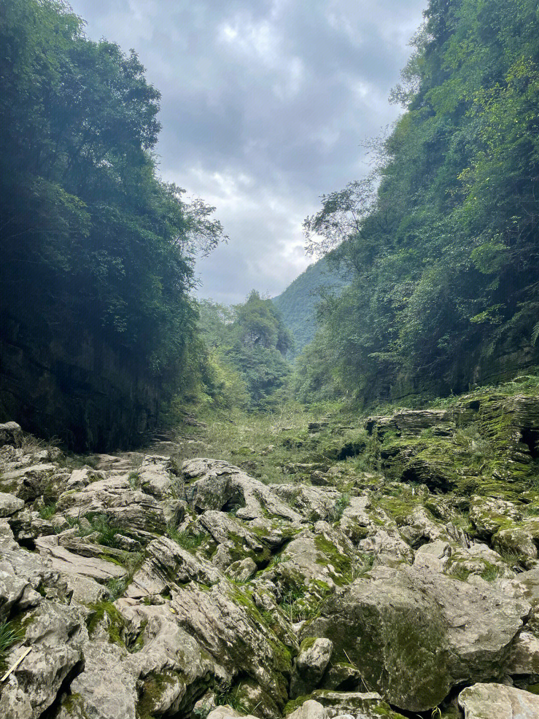 利川清江古河床徒步图片