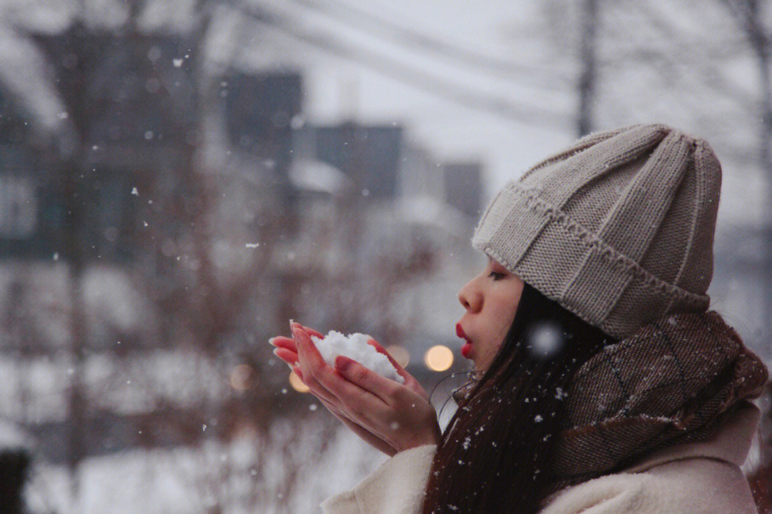 怎样拍雪景图片