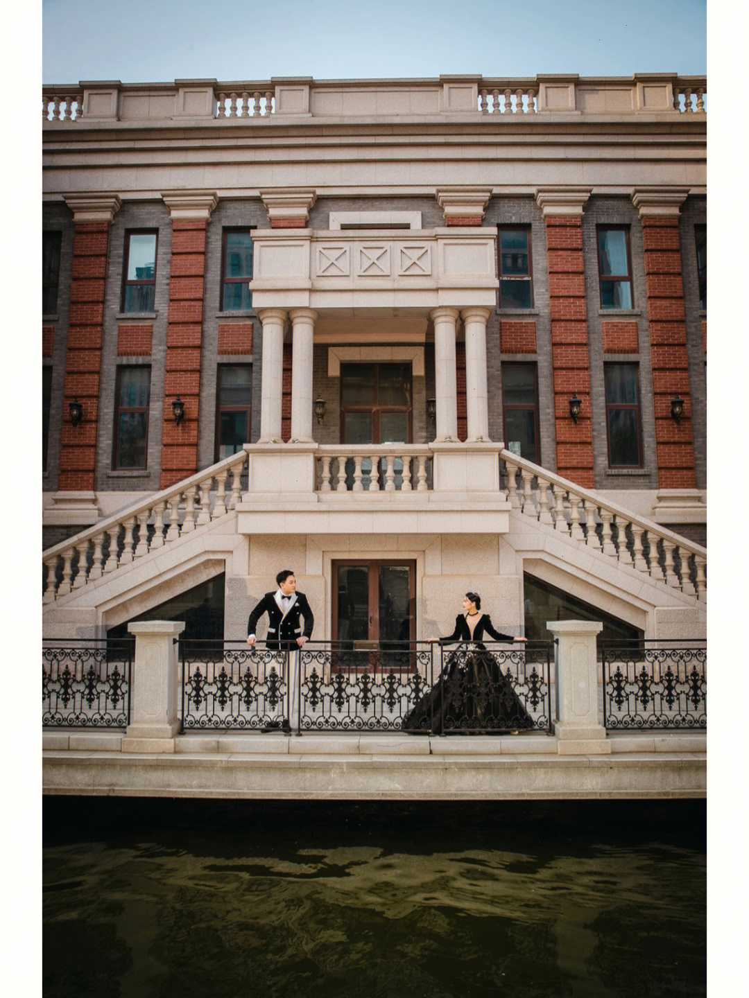 大连威尼斯水城婚纱照图片