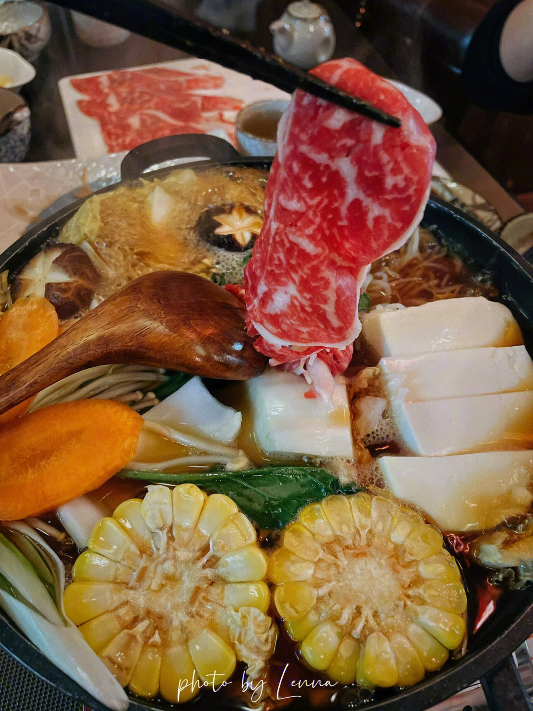 就喜欢这牛肉寿喜锅的最后一口汤76