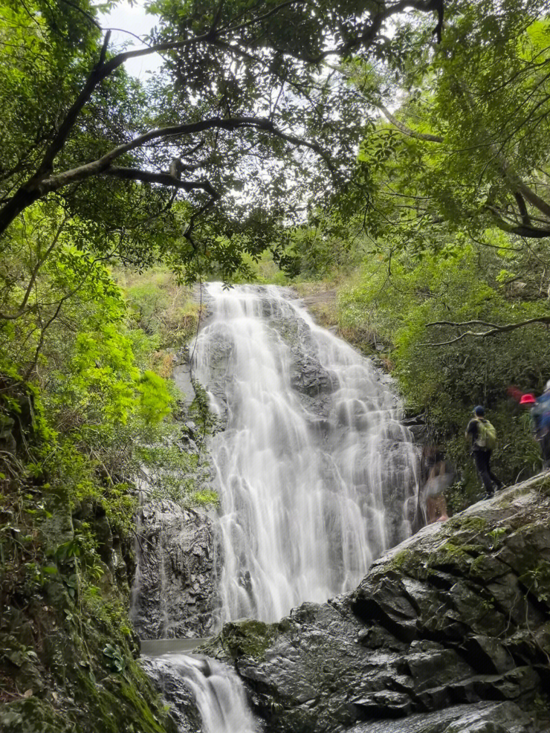 爬梧桐山老虎涧确误打误撞的登上了梧桐山好汉坡顶,真的完全没在