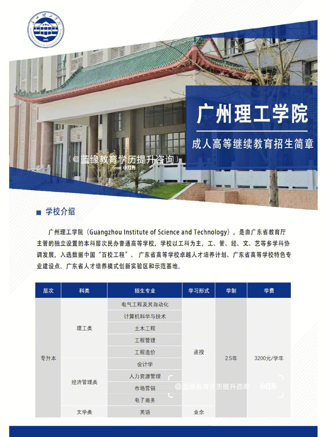 汕尾理工学院招生简章图片