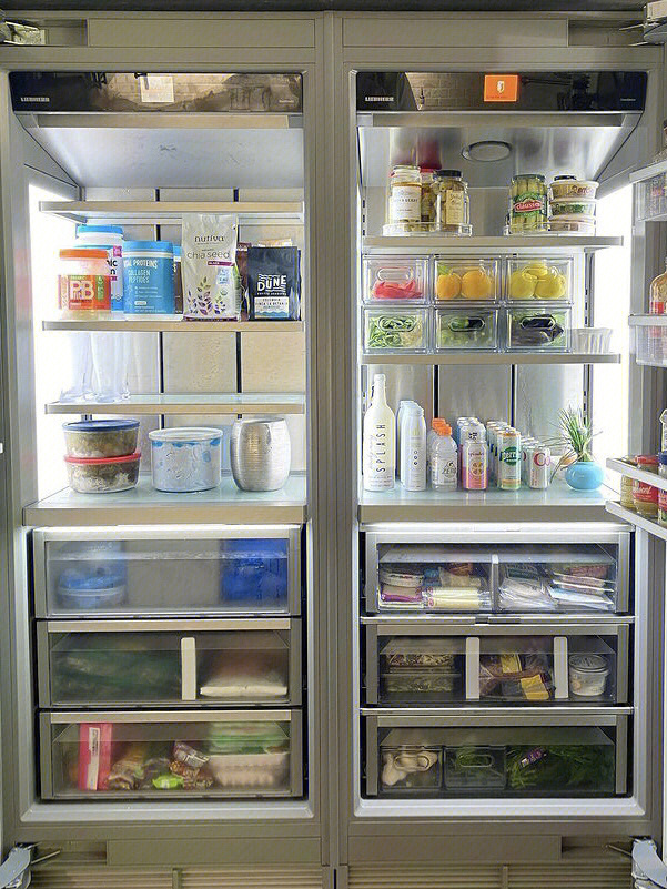 冰箱收纳78收纳盒排列整齐拯救强迫症