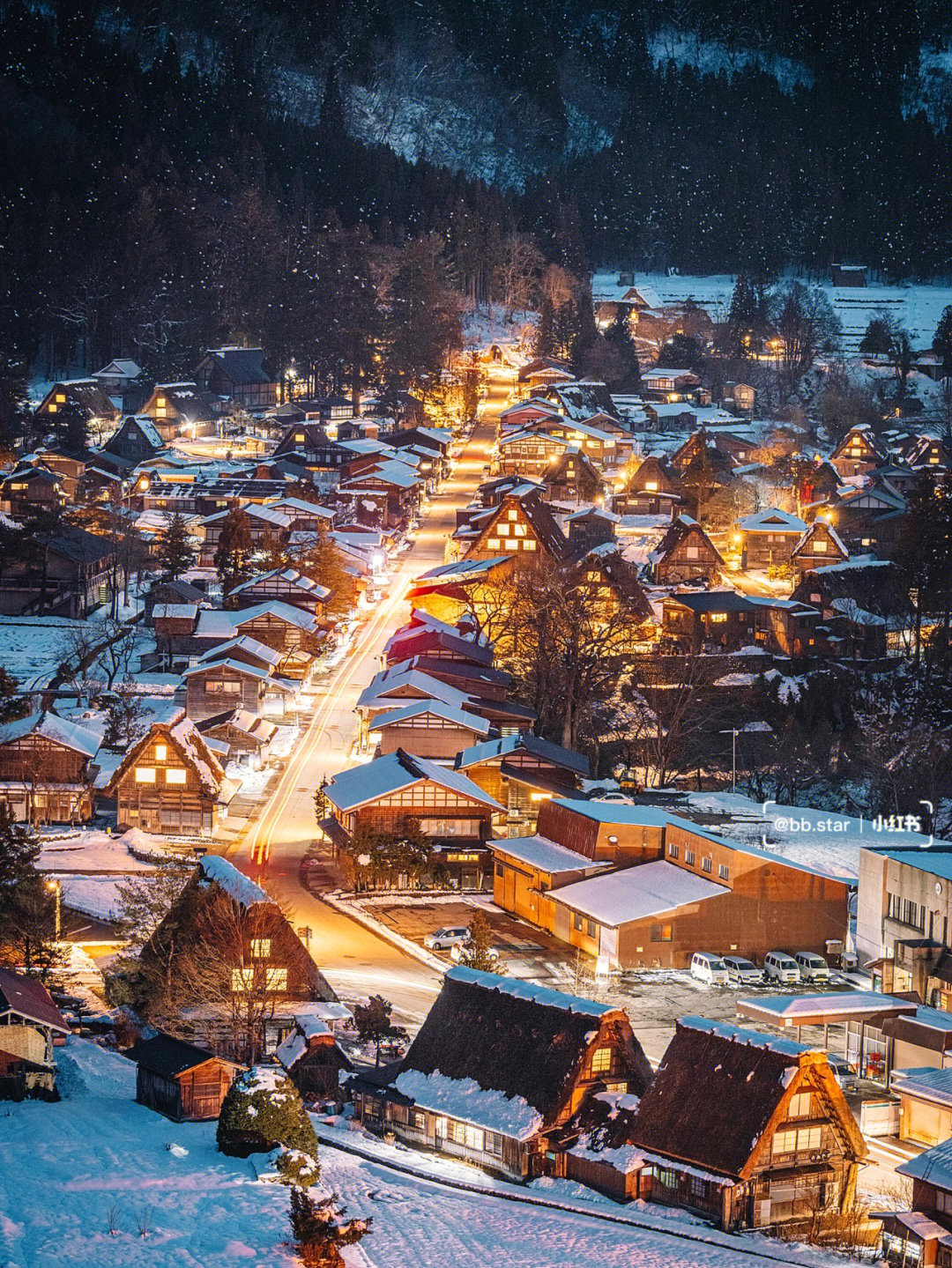 日本白川乡00比北海道更美的冰雪童话世界