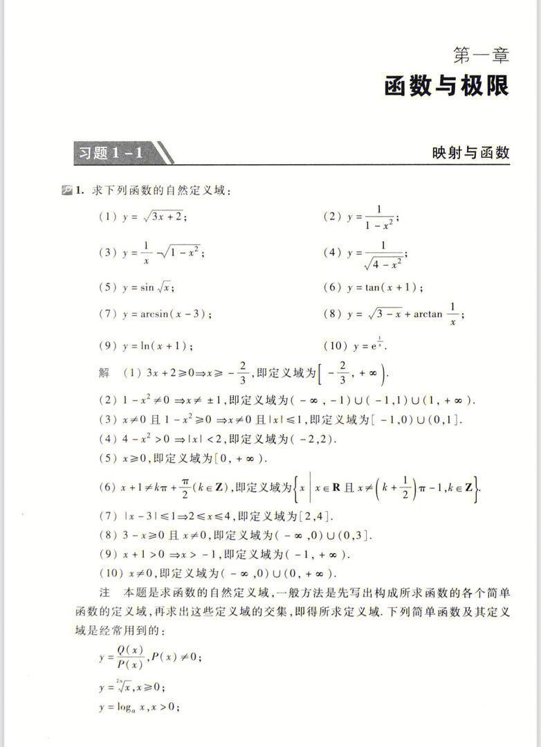 高数#高数课后习题答案#高数答案#同济大学高等数学第鞍