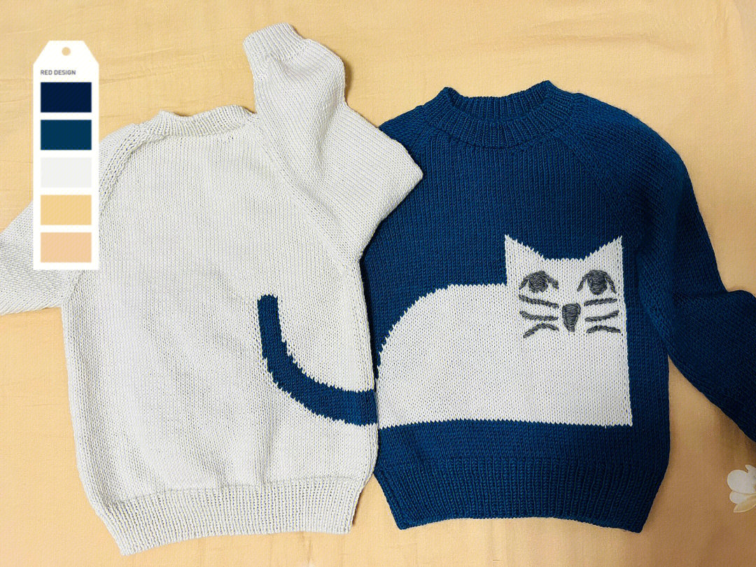 猫毛衣最简单的织法图片