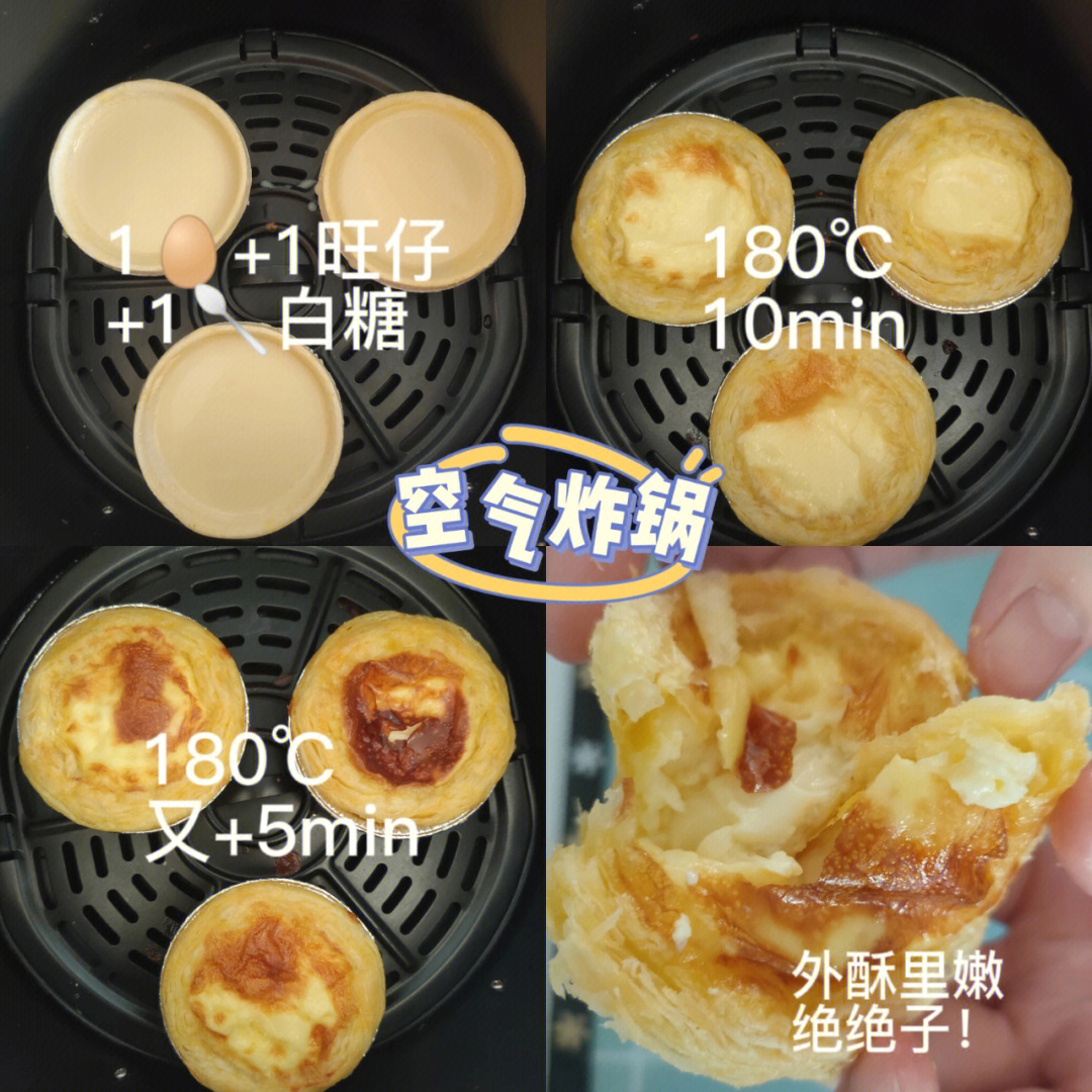 6个蛋挞液简单配方图片