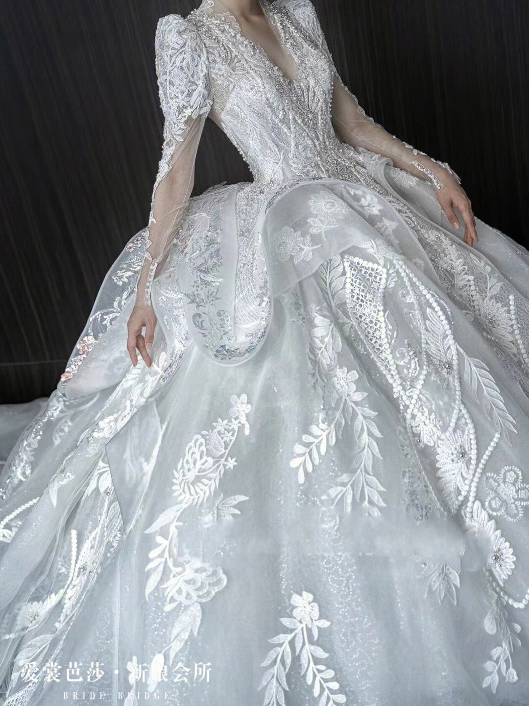 世界上最贵的一件婚纱图片