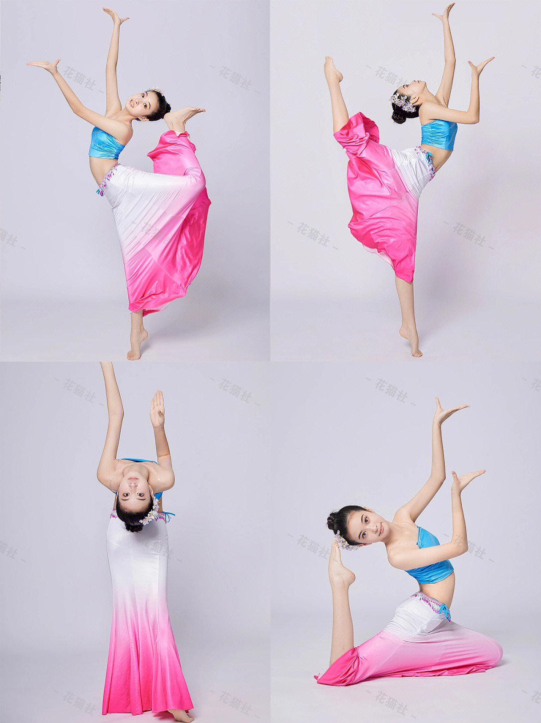 傣族舞蹈造型摆拍图片