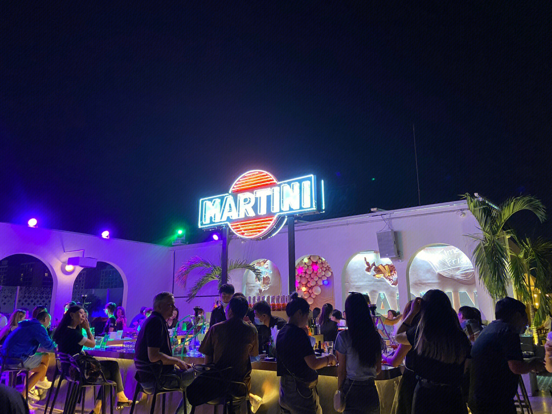 北京探店三里屯martini露天酒吧