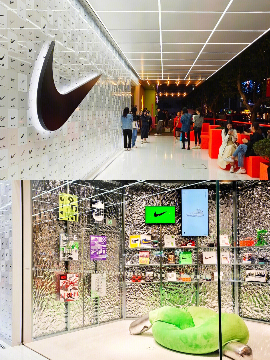 nike橱窗展示设计图片