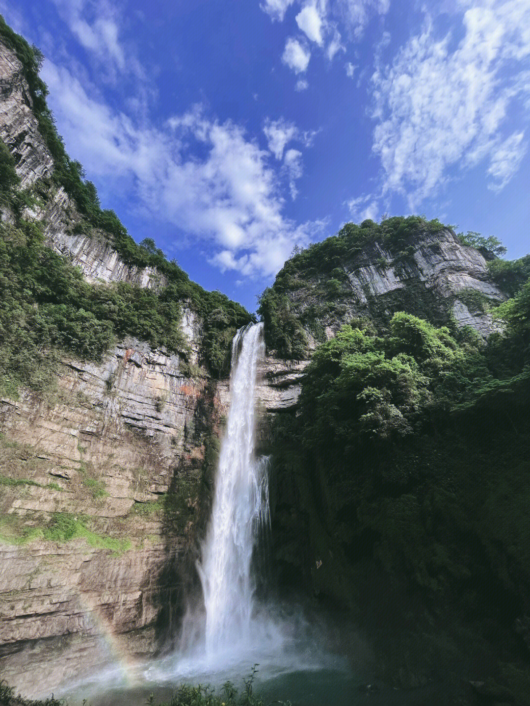 开阳搭水岩瀑布简介图片