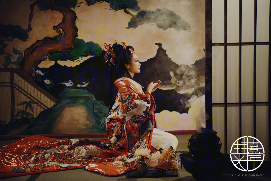 平安京时代贵族公主写真成都和风拍照
