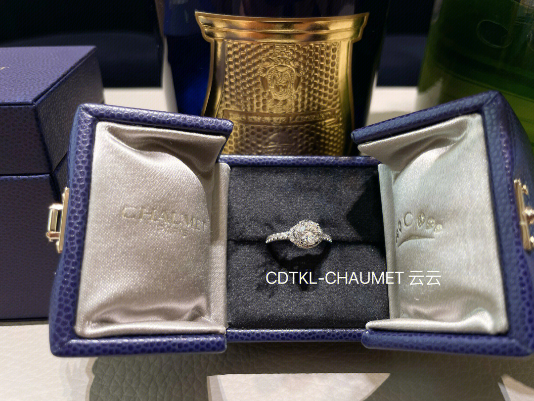 chaumet plume钻戒图片