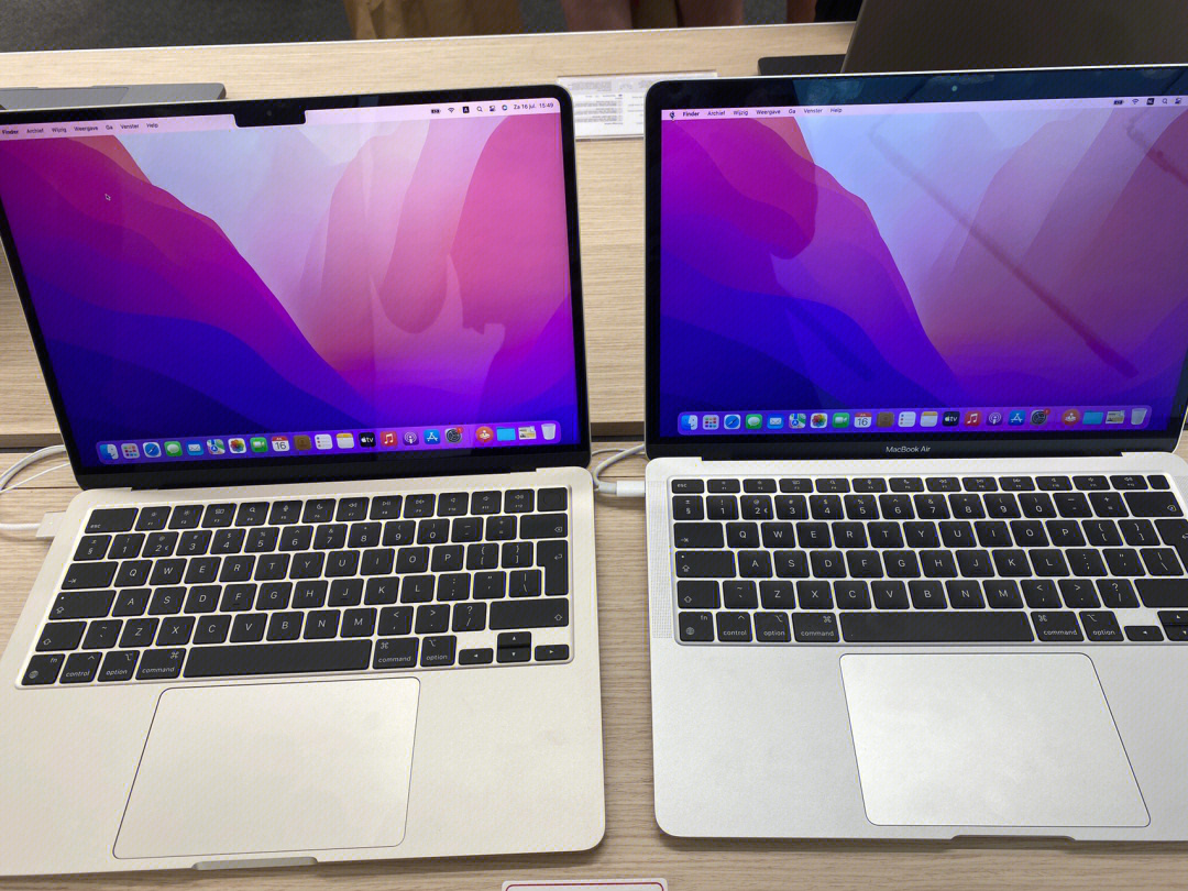 macbookair颜色对比图片