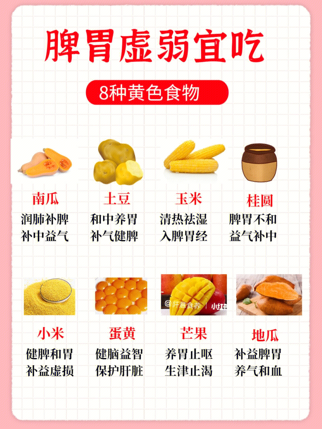 脾虚吃什么食物补最快图片