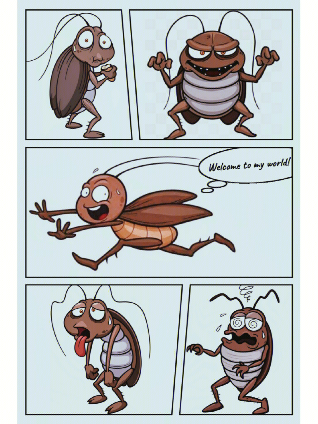 末日蟑螂漫画图片