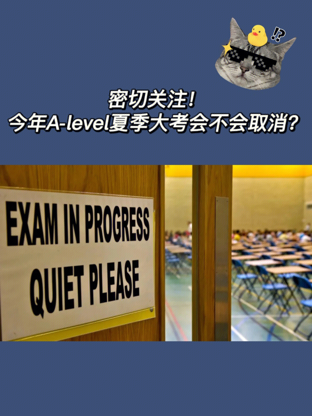 密切关注今年alevel夏季大考会不会取消