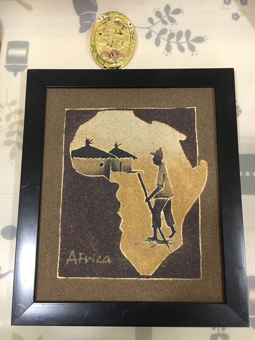 非洲明信片手绘图片
