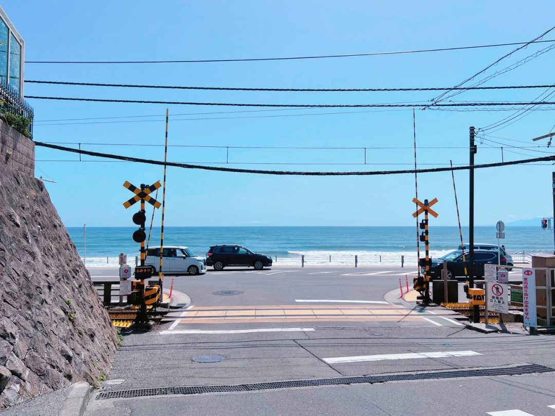 镰仓海边公路图片