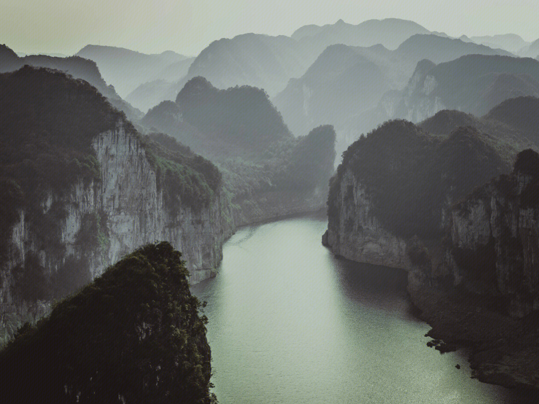 乌江渡水库图片