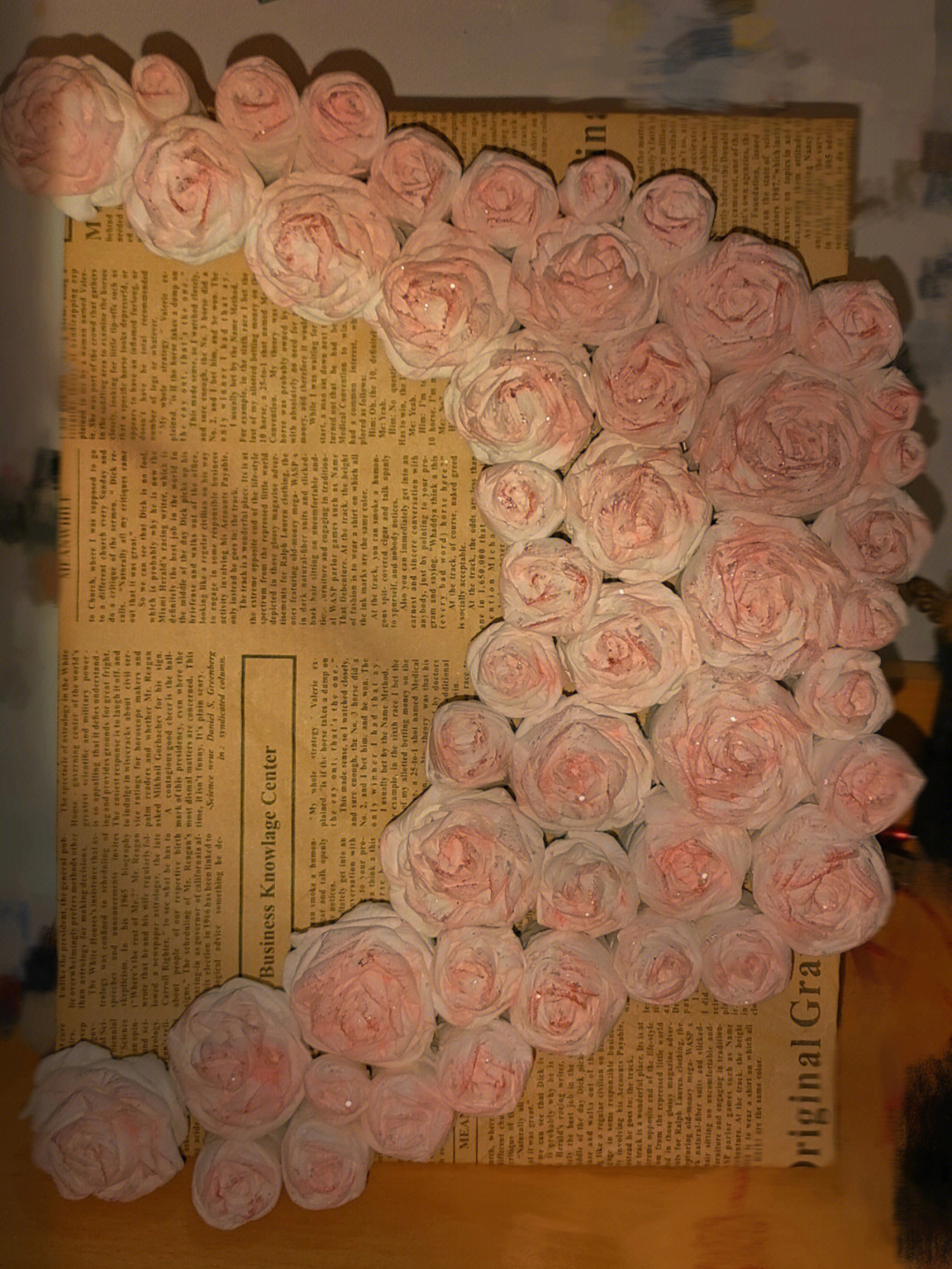 千纸鹤糖纸玫瑰图片