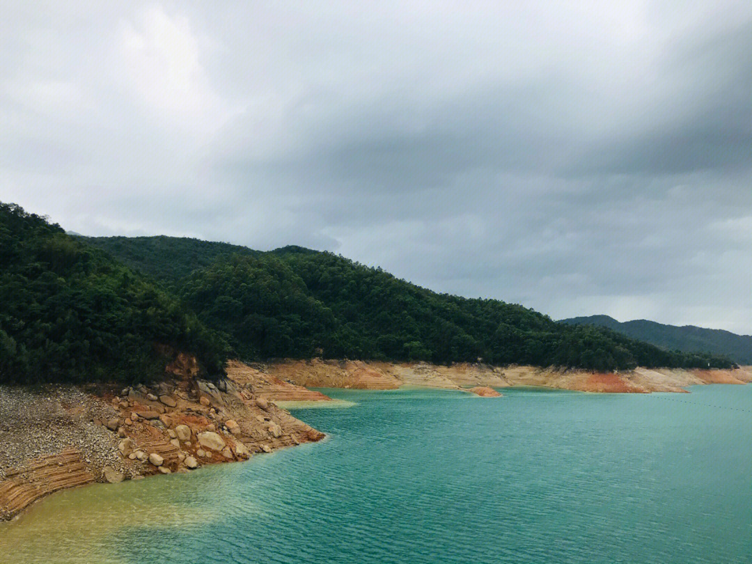 深圳周边河源避暑胜地新丰江大坝水库