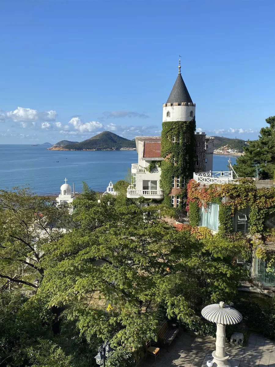 在青岛找到了通往童话的城堡酒店60步行海边