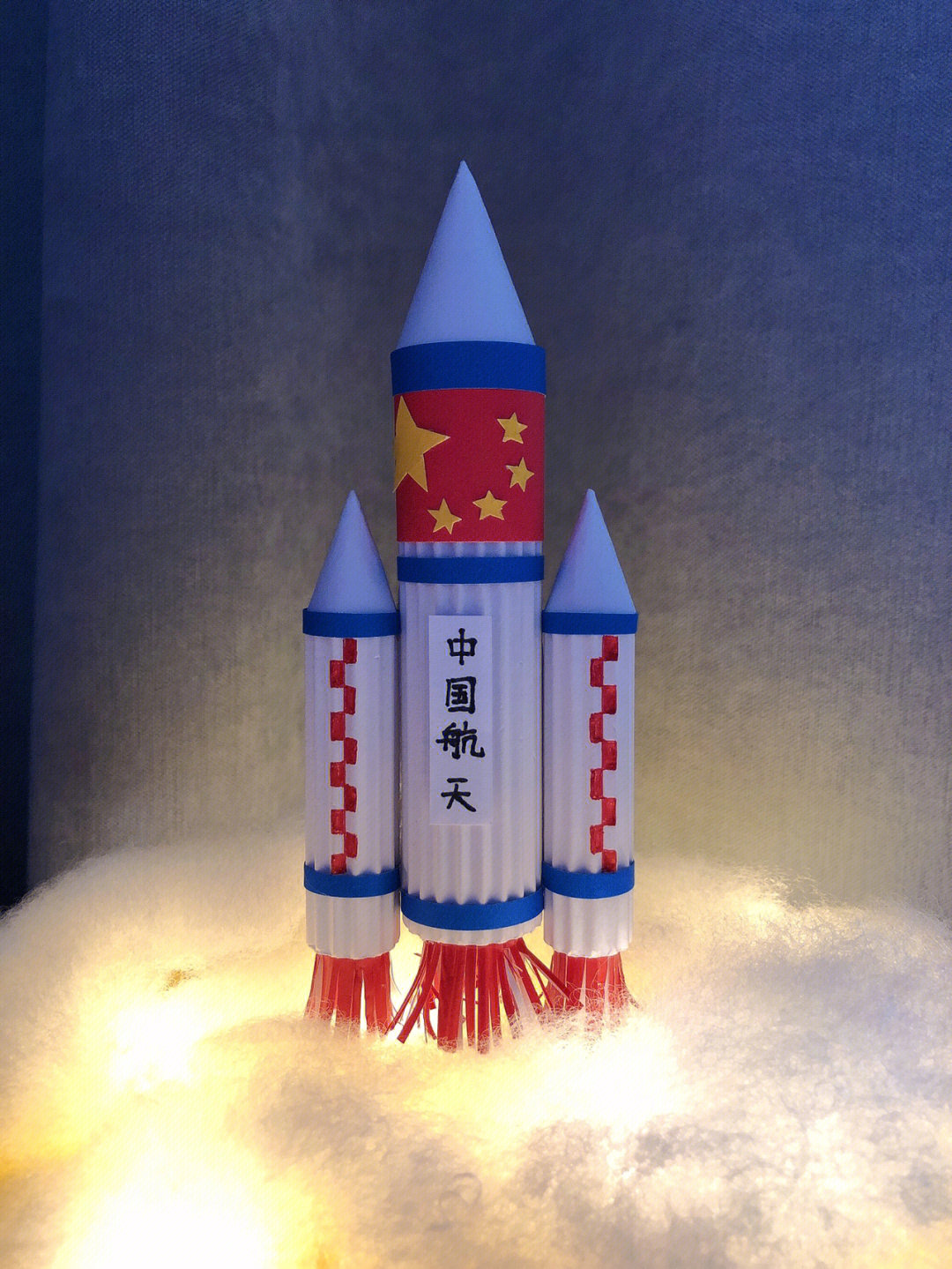 国庆节手工制作中国航天小火箭04准备好了么?