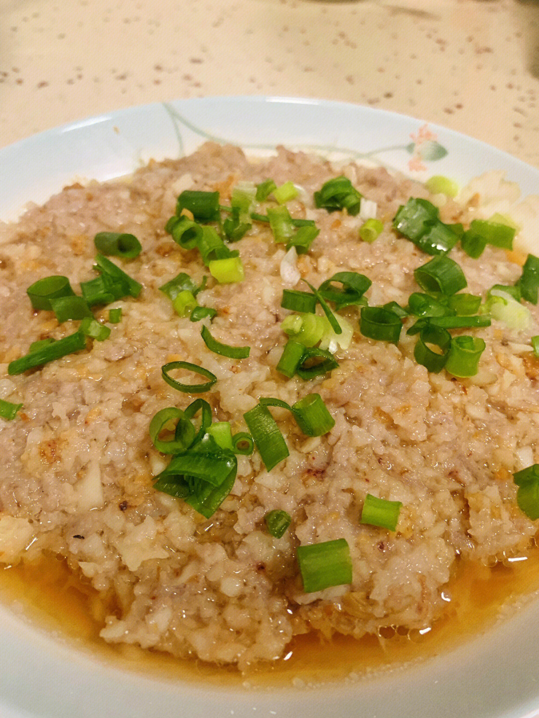 鳓鲞蒸肉饼图片