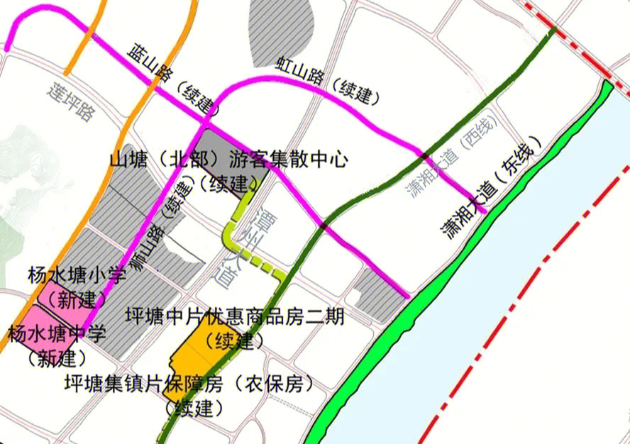 大王山片区交通规划图图片