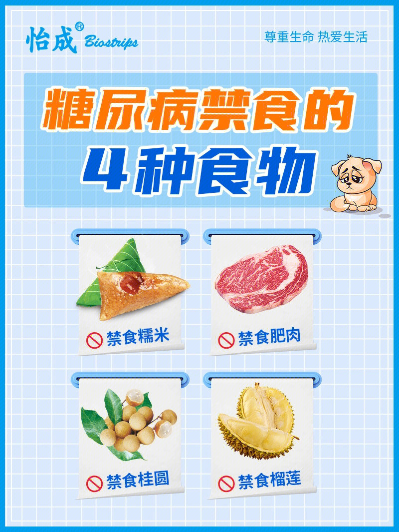 糖尿病禁食食物一览表图片