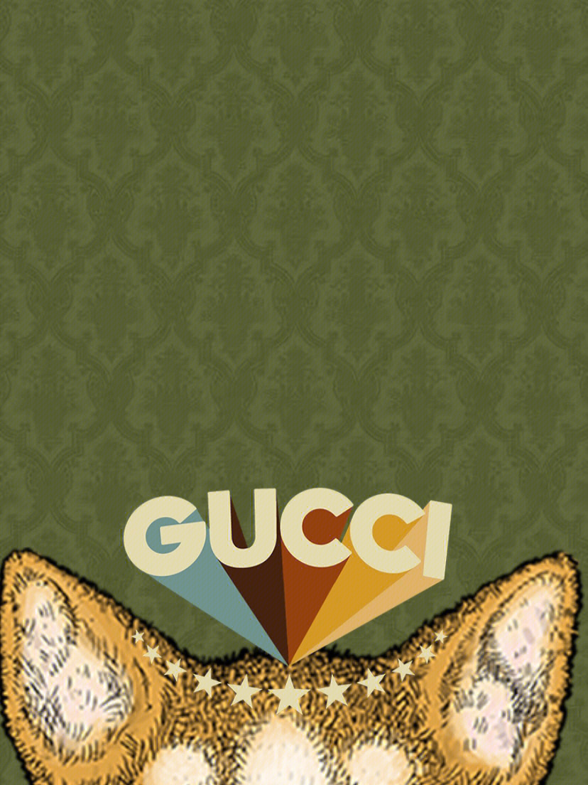gucci高级定制  gucci的定制壁纸 可以制作自己喜欢的图案  专视谮