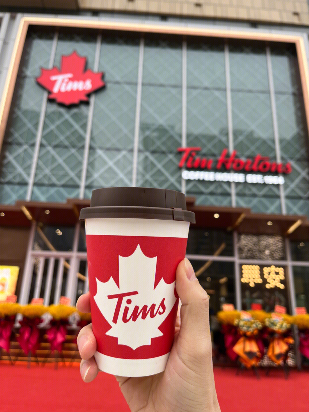 timhortons天津图片