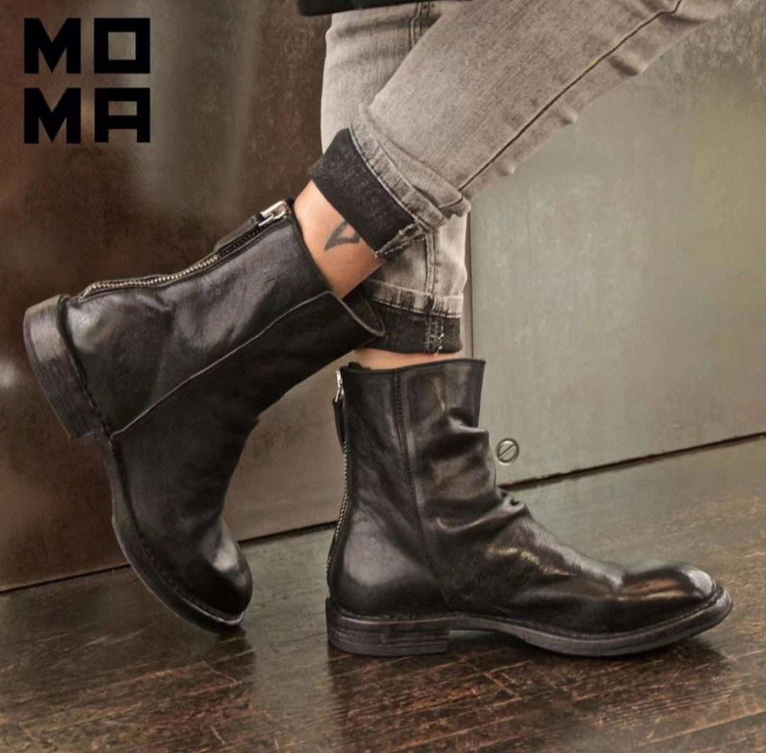 moma意大利手工靴男靴 就喜欢这种有性格的男款 越穿越有型