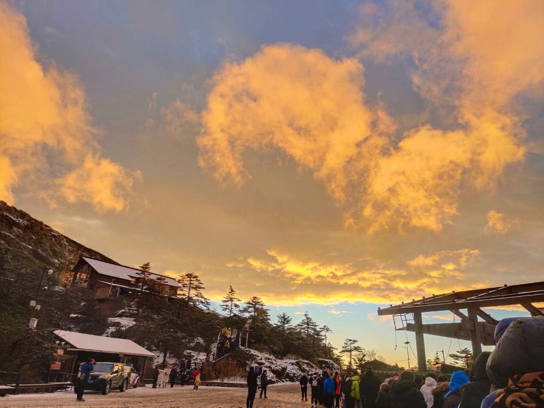 轿子雪山住宿图片