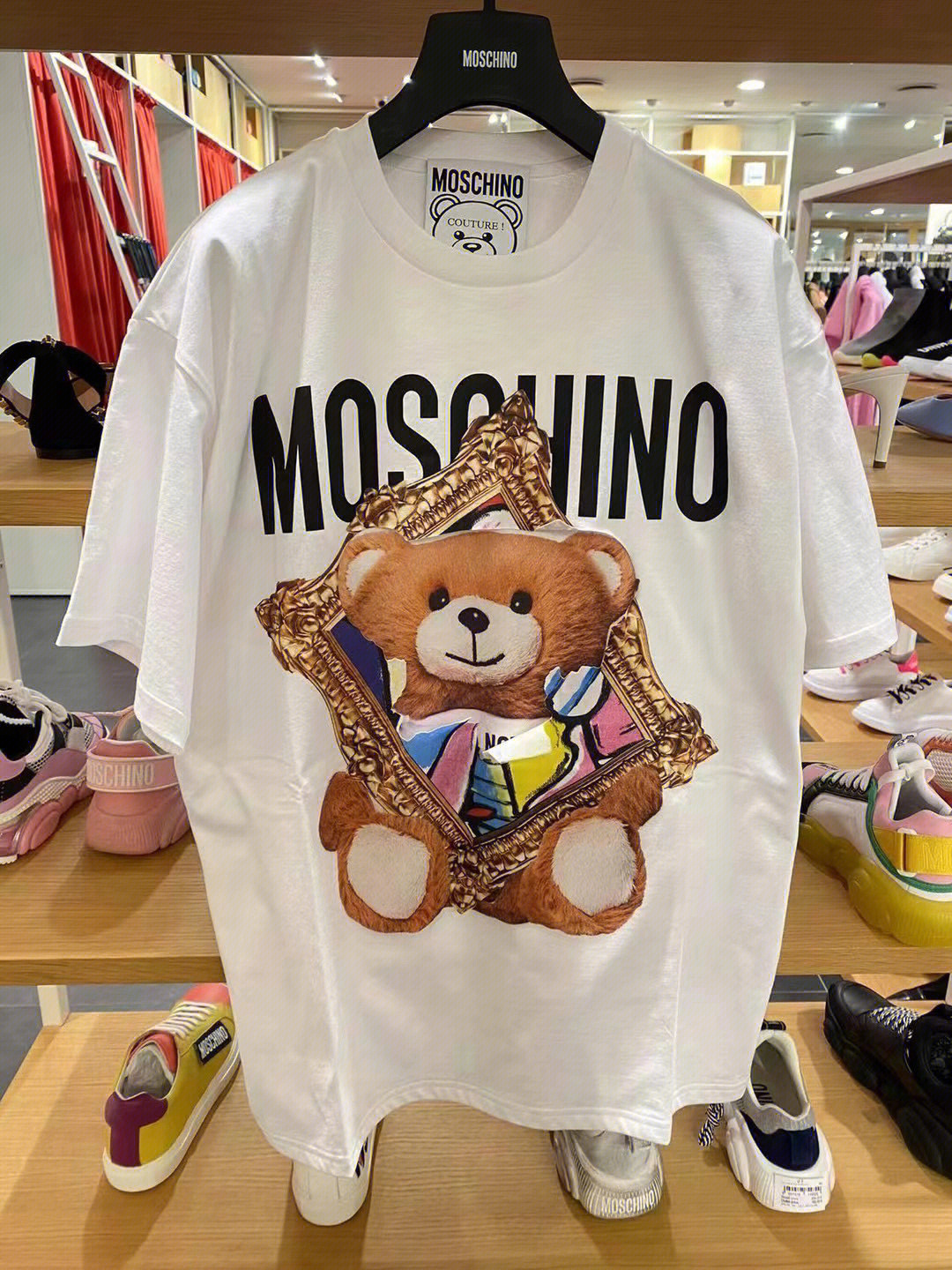 96 宽松版#折扣分享#多伦多#温哥华#moschino#莫斯奇诺t恤