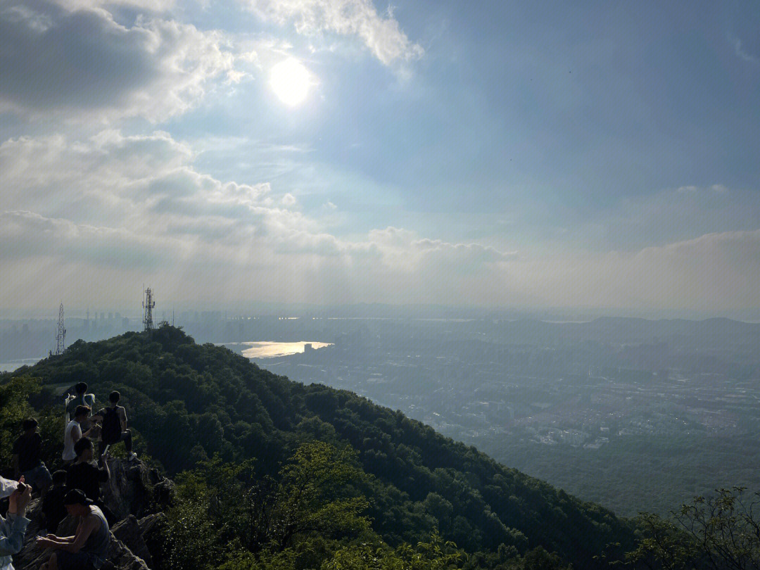 紫金中山公园的美景图片